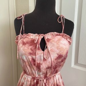 Long Multi-way tie dress